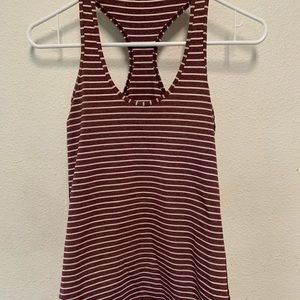 Lululemon stripped tank